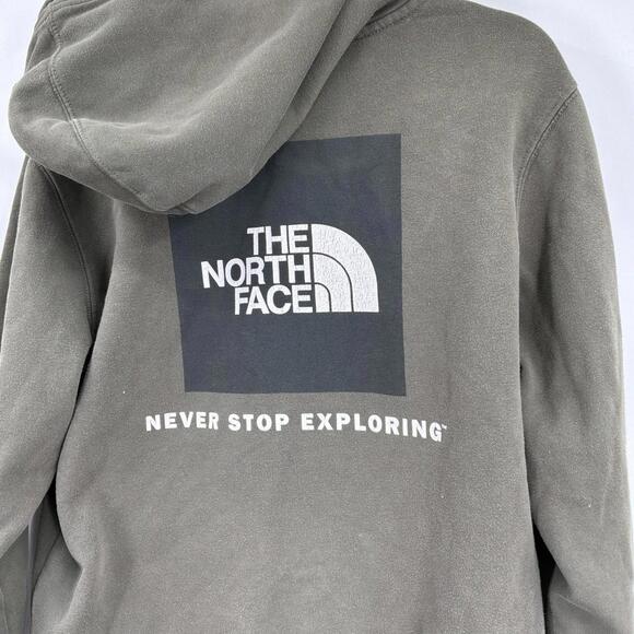 The North Face Olive Green Men’s Hoodie Size M - Picture 5 of 6